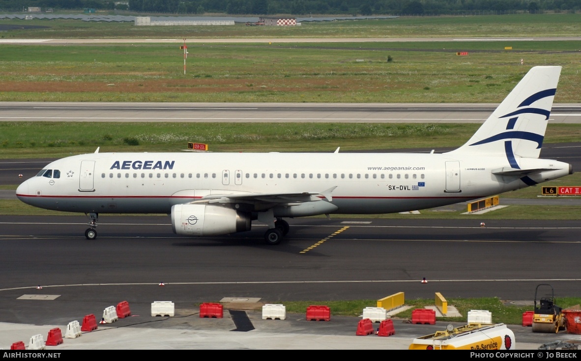 Aircraft Photo of SX-DVL | Airbus A320-232 | Aegean Airlines | AirHistory.net #731662