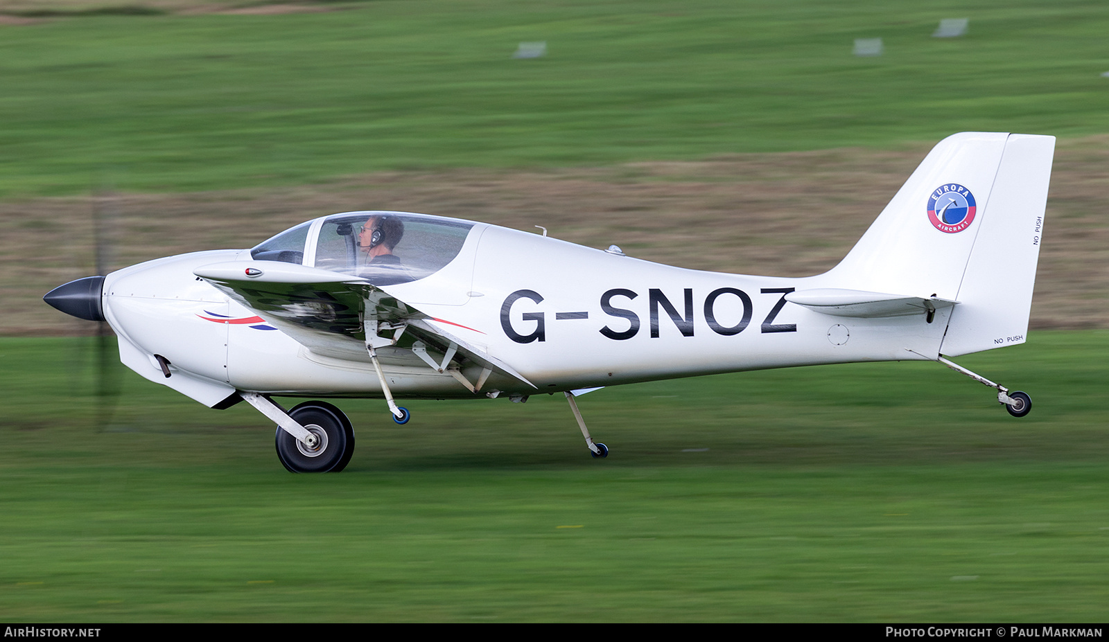 Aircraft Photo of G-SNOZ | Europa Aircraft Europa | AirHistory.net #731663