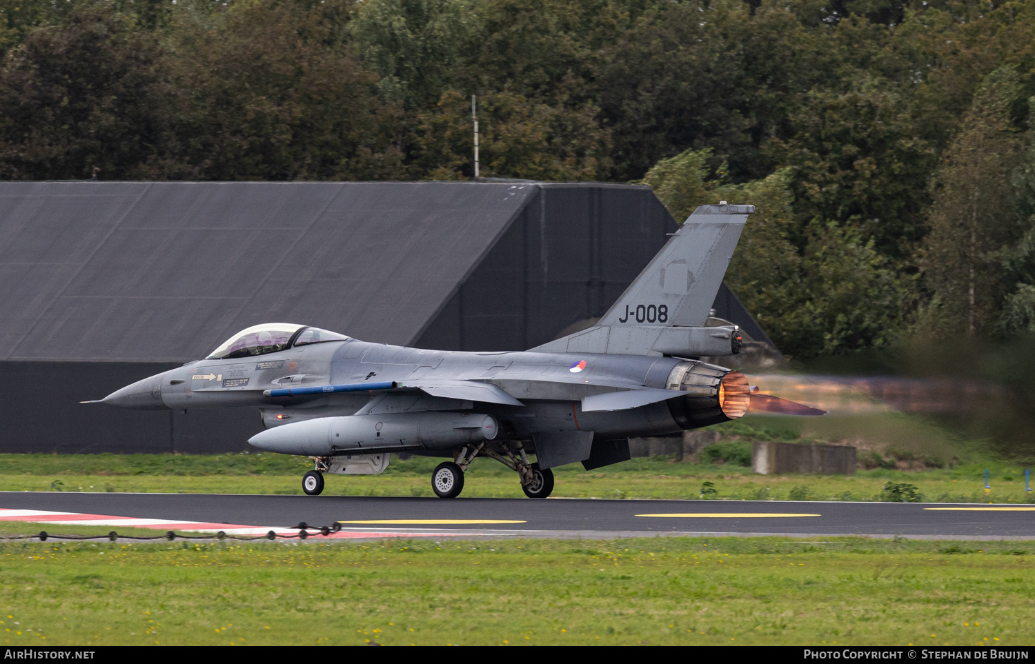 Aircraft Photo of J-008 | General Dynamics F-16AM Fighting Falcon | Netherlands - Air Force | AirHistory.net #731668