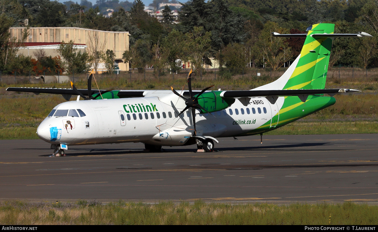 Aircraft Photo of M-ABRO | ATR ATR-72-600 (ATR-72-212A) | Citilink | AirHistory.net #731669