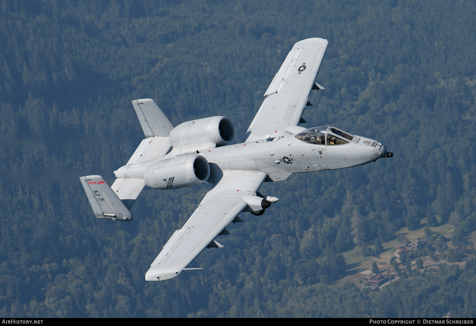 Aircraft Photo of 80 0218 AF80 218 Fairchild A 10C Thunderbolt II USA Air Force AirHistory 731694