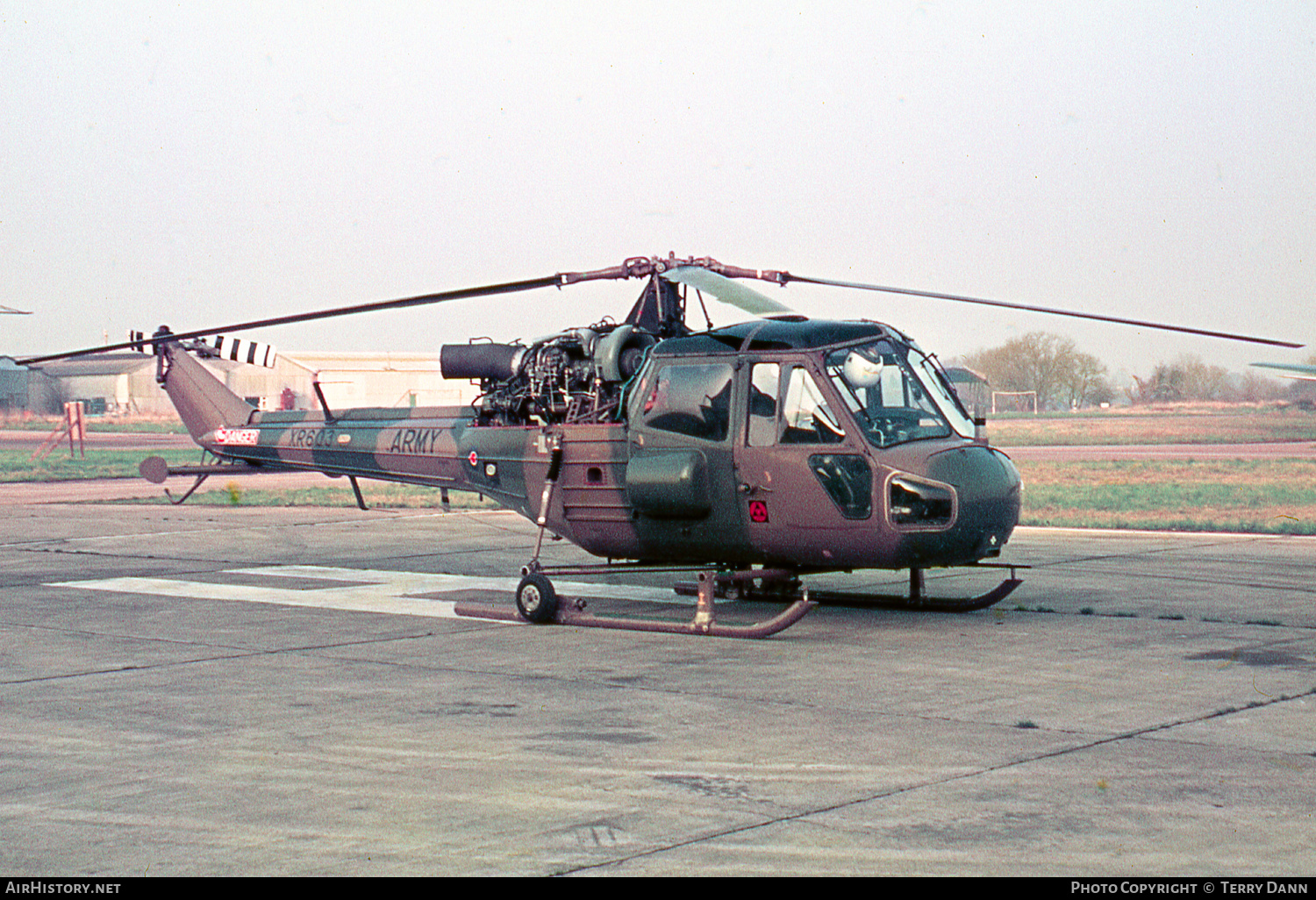 Aircraft Photo of XR603 | Westland Scout AH1 (P-531-2) | UK - Army | AirHistory.net #731695