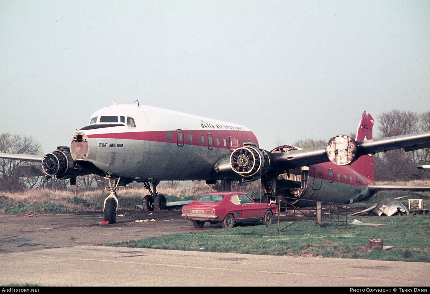Aircraft Photo of OO-VGB | Douglas DC-6B | Delta Air Transport - DAT | AirHistory.net #731698