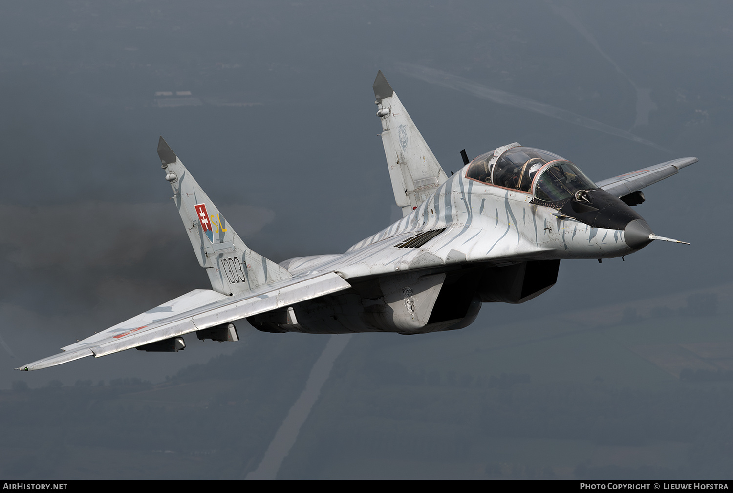 Aircraft Photo of 1303 | Mikoyan-Gurevich MiG-29UBS (9-51) | Slovakia - Air Force | AirHistory.net #731722