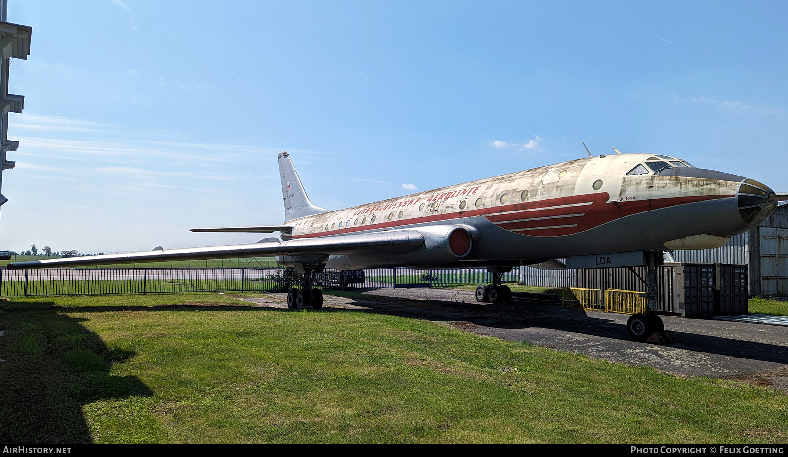 Aircraft Photo of OK-LDA | Tupolev Tu-104A | ČSA - Czech Airlines | AirHistory.net #731730