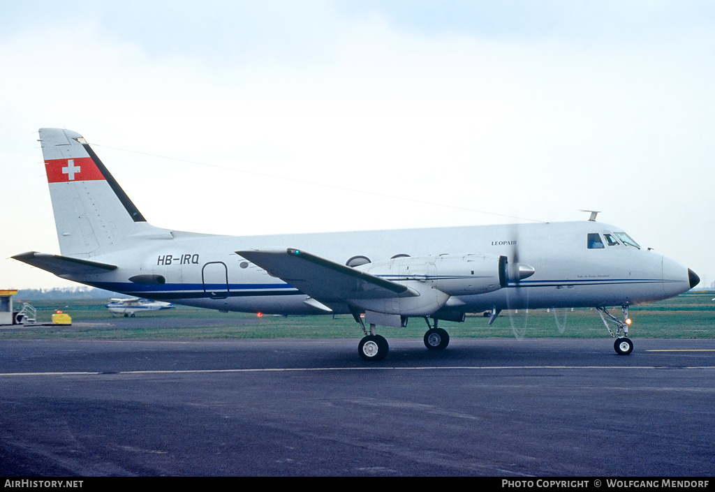 Aircraft Photo of HB-IRQ | Grumman G-159 Gulfstream I | Leopair | AirHistory.net #731737