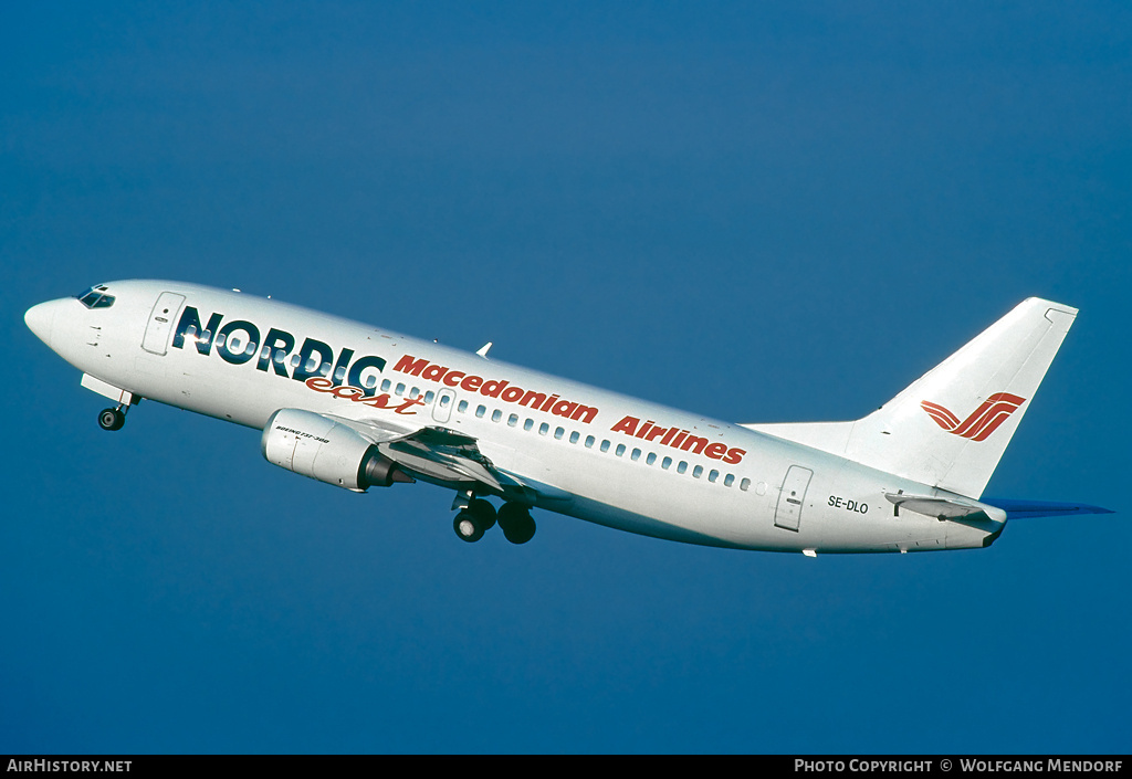 Aircraft Photo of SE-DLO | Boeing 737-3Y0 | Nordic East Airways - NEA | AirHistory.net #731744
