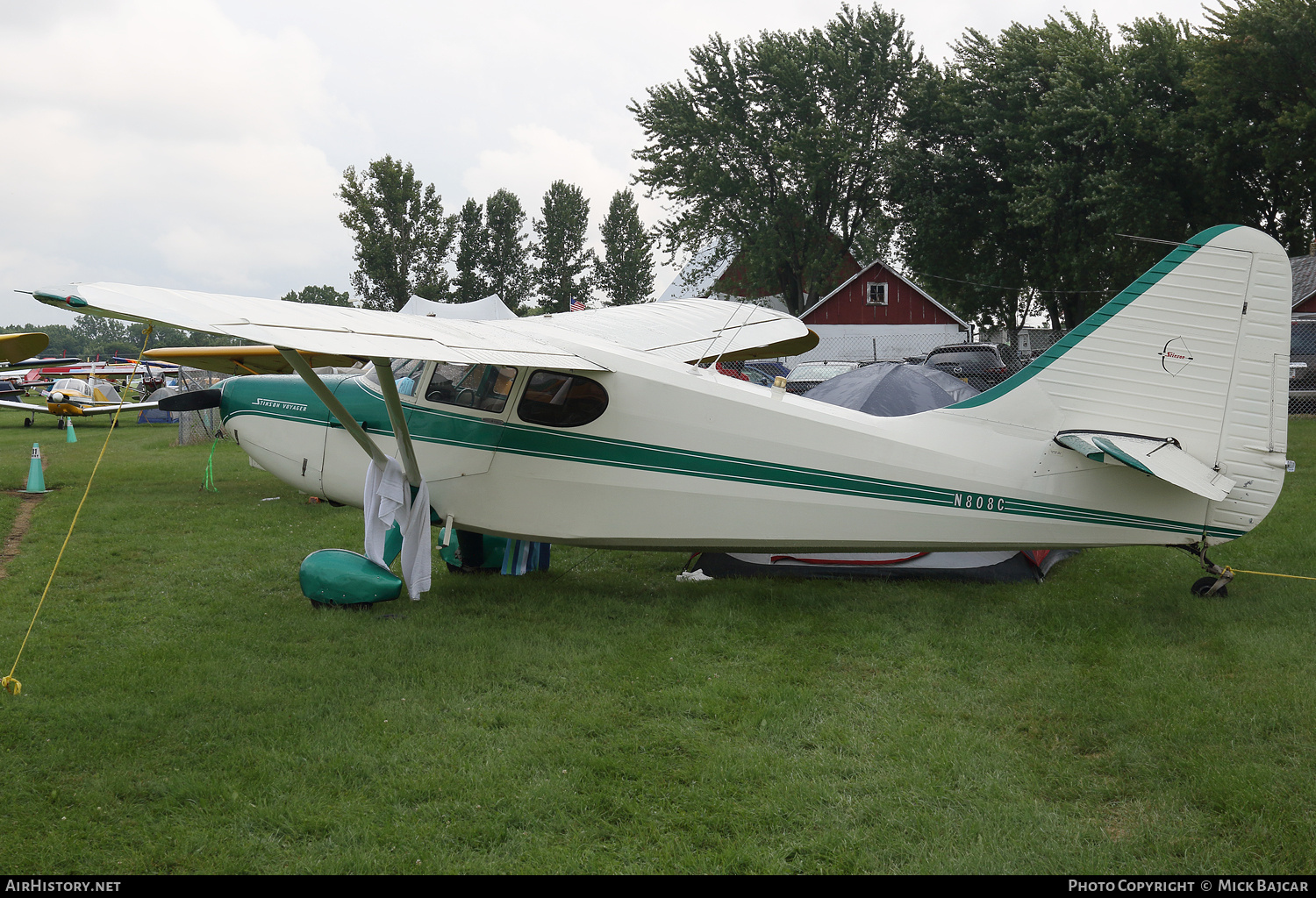 Aircraft Photo of N808C | Stinson 108-3 Voyager | AirHistory.net #731750
