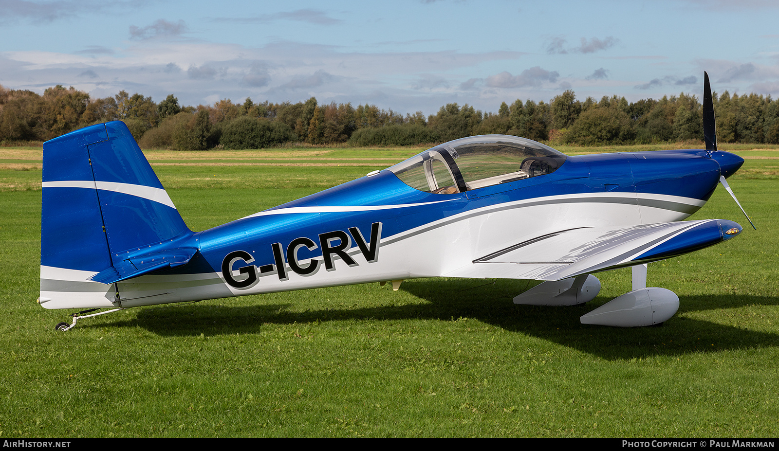 Aircraft Photo of G-ICRV | Van's RV-7 | AirHistory.net #731757