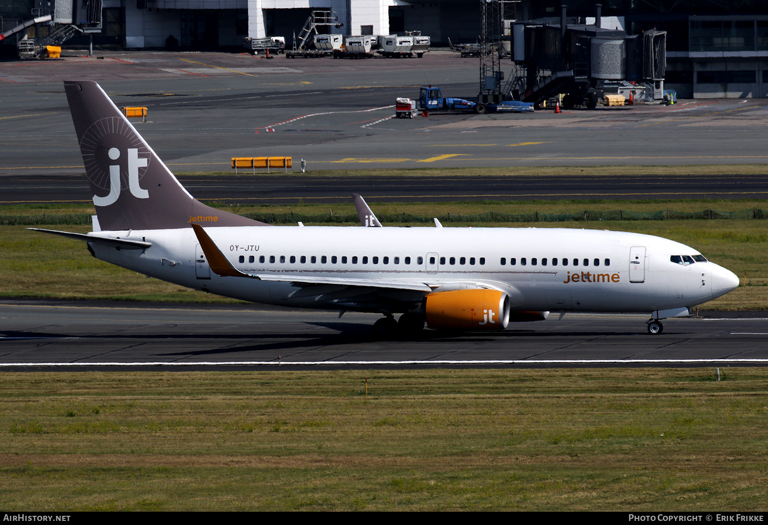 Aircraft Photo of OY-JTU | Boeing 737-7L9 | Jettime | AirHistory.net #731759