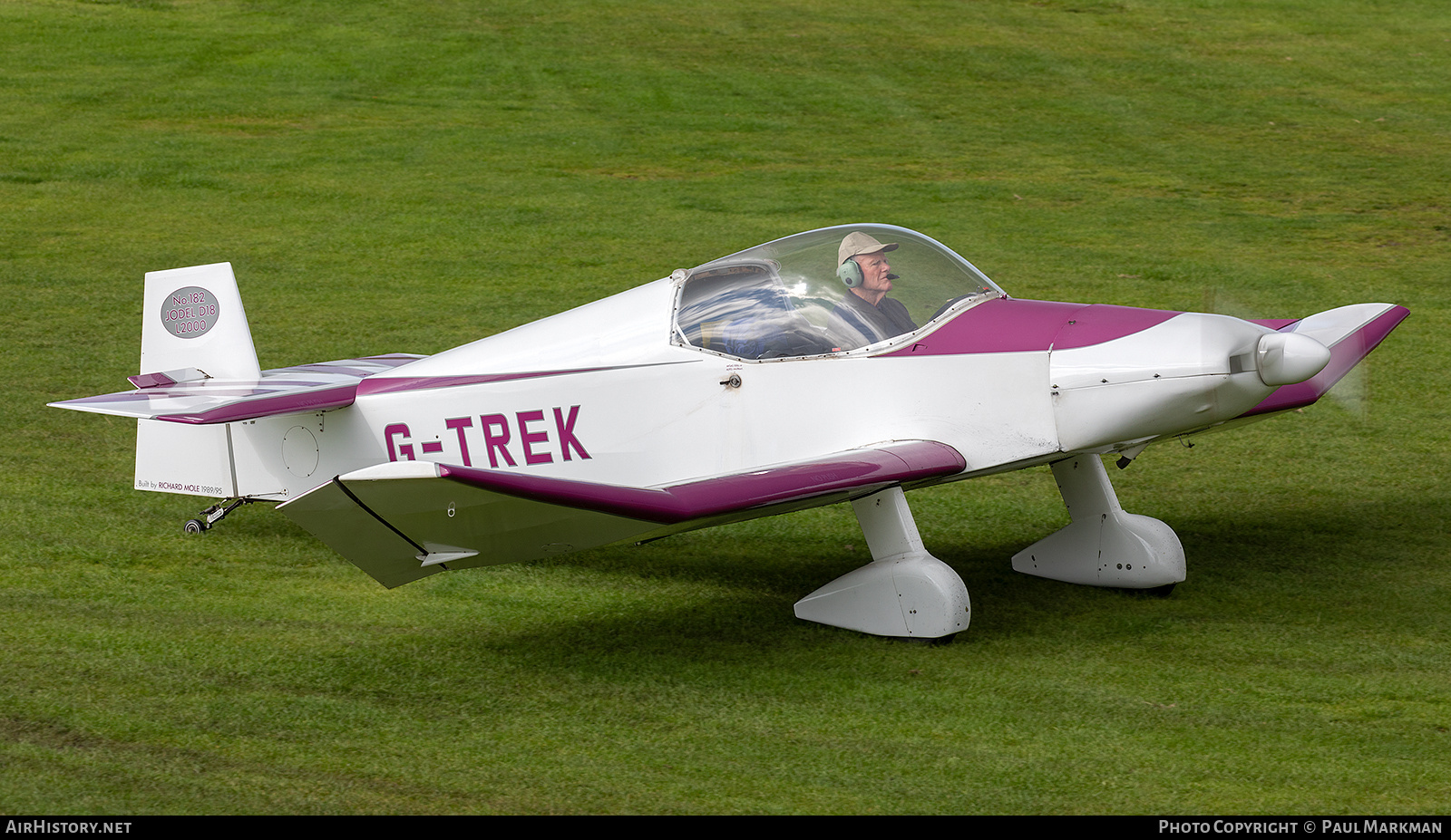 Aircraft Photo of G-TREK | Jodel D-18 | AirHistory.net #731760