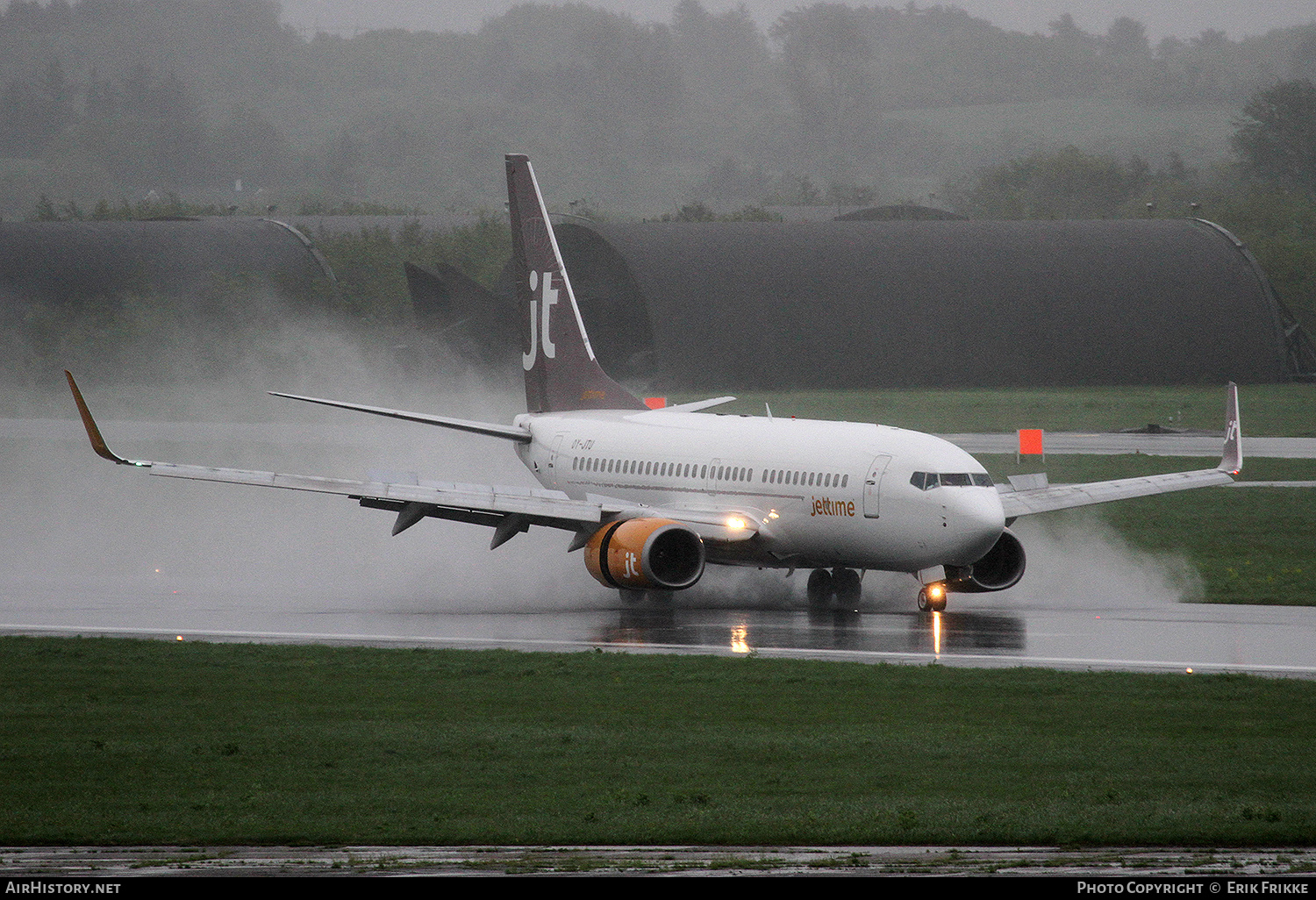 Aircraft Photo of OY-JTU | Boeing 737-7L9 | Jettime | AirHistory.net #731768