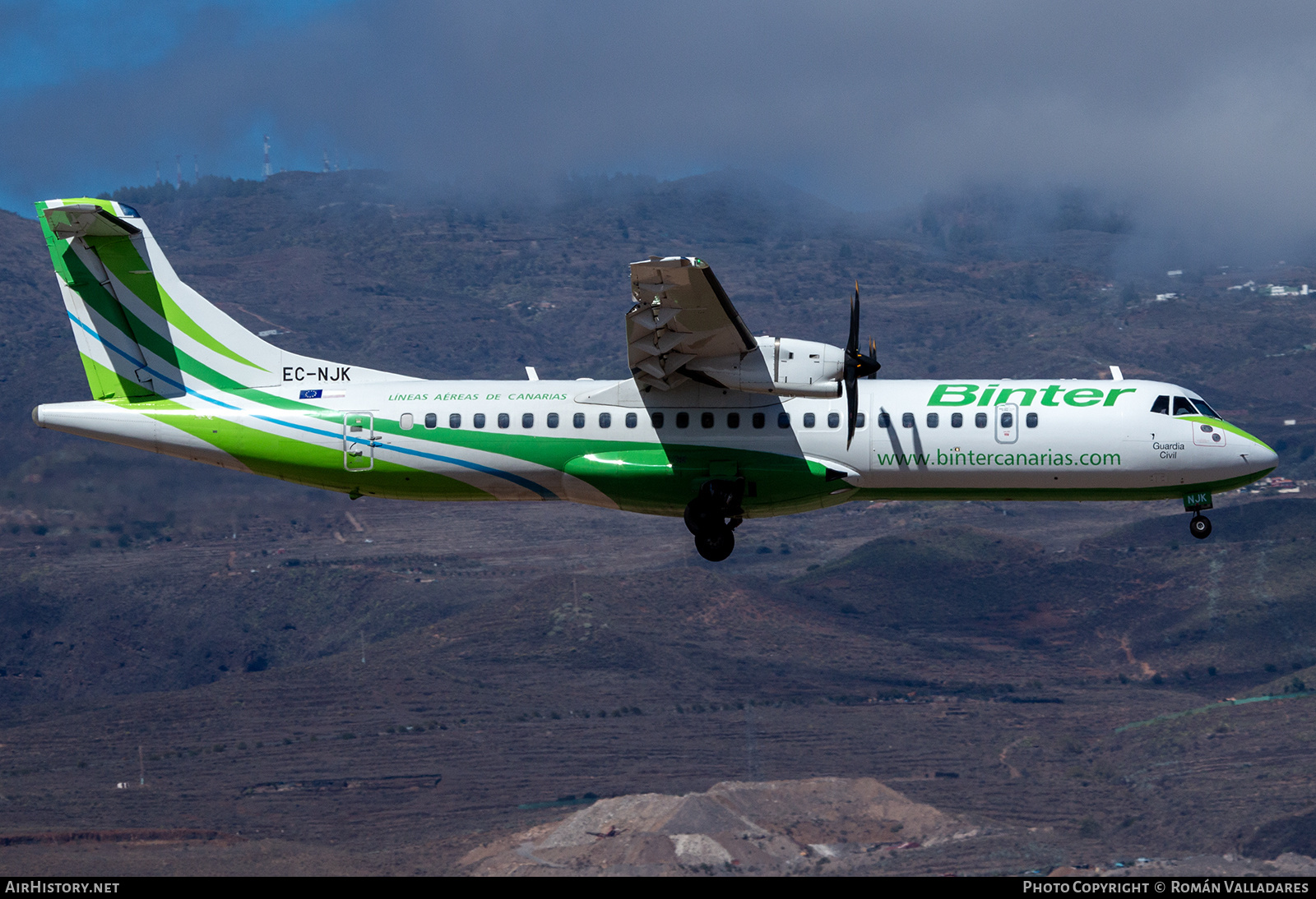 Aircraft Photo of EC-NJK | ATR ATR-72-600 (ATR-72-212A) | Binter Canarias | AirHistory.net #731787