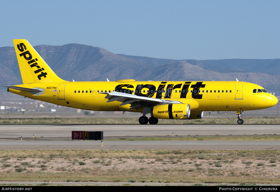 Aircraft Photo of N607NK | Airbus A320-232 | Spirit Airlines | AirHistory.net #731800
