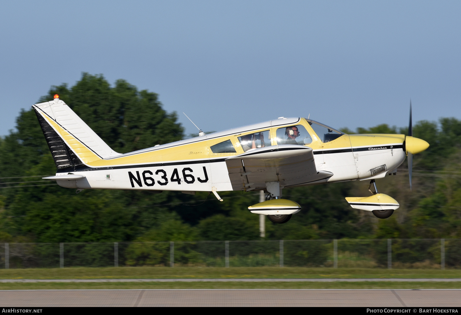 Aircraft Photo of N6346J | Piper PA-28-180 Cherokee D | AirHistory.net #731808