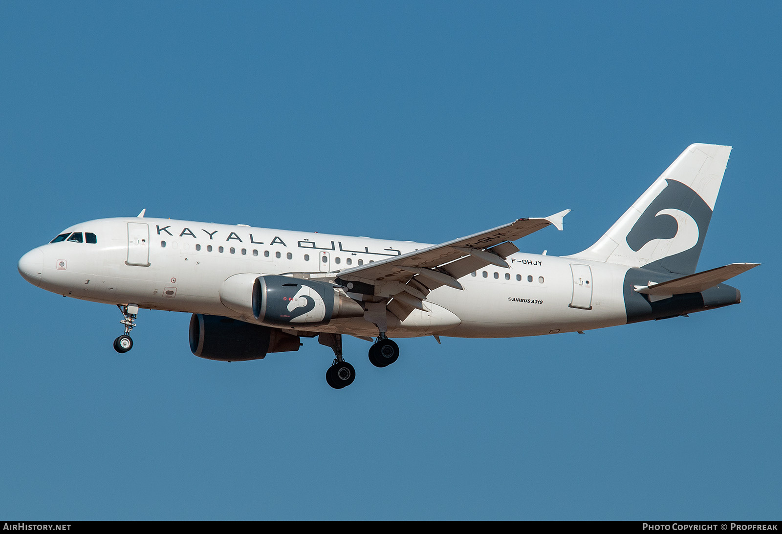 Aircraft Photo of F-OHJY | Airbus A319-112 | Al-Khayala Airlines | AirHistory.net #731825