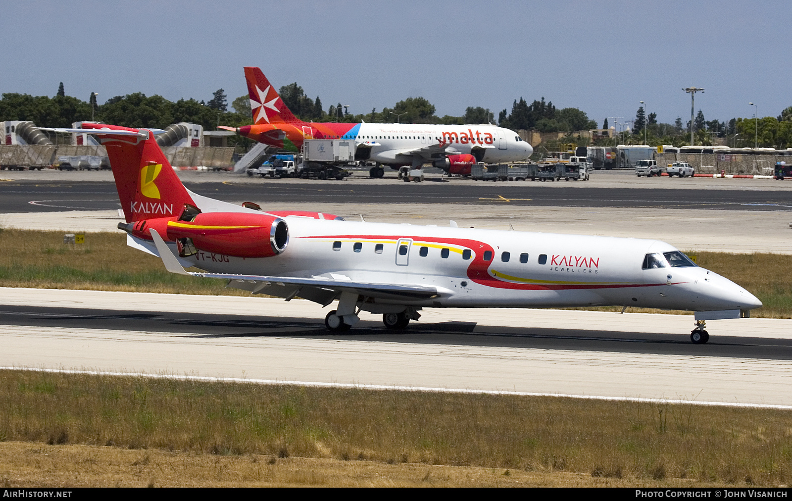Aircraft Photo of VT-KJG | Embraer Legacy 650 (EMB-135BJ) | Kalyan Jewellers | AirHistory.net #731845