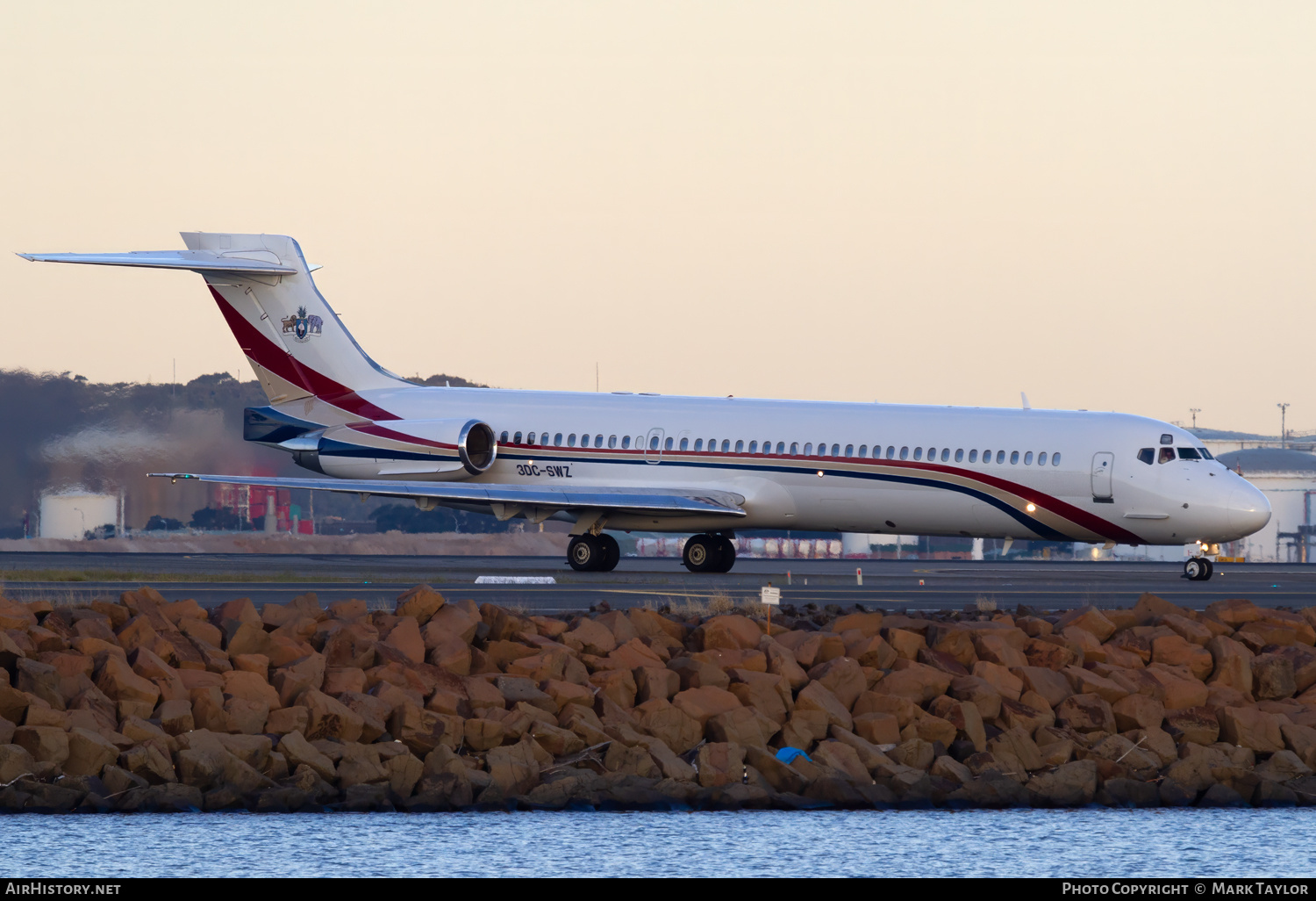 Aircraft Photo of 3DC-SWZ | McDonnell Douglas MD-87 (DC-9-87) | Swaziland Royal Flight | AirHistory.net #731852
