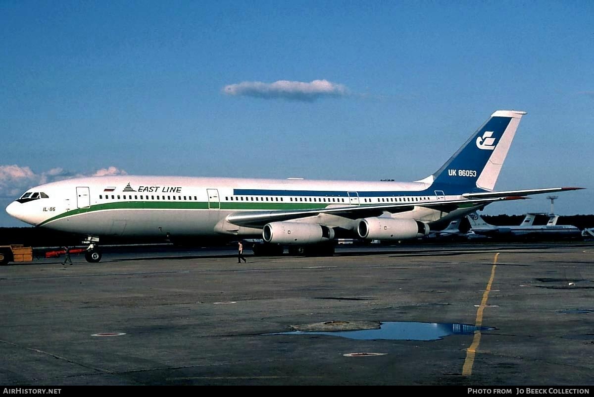 Aircraft Photo of UK-86053 | Ilyushin Il-86 | East Line | AirHistory.net #731873
