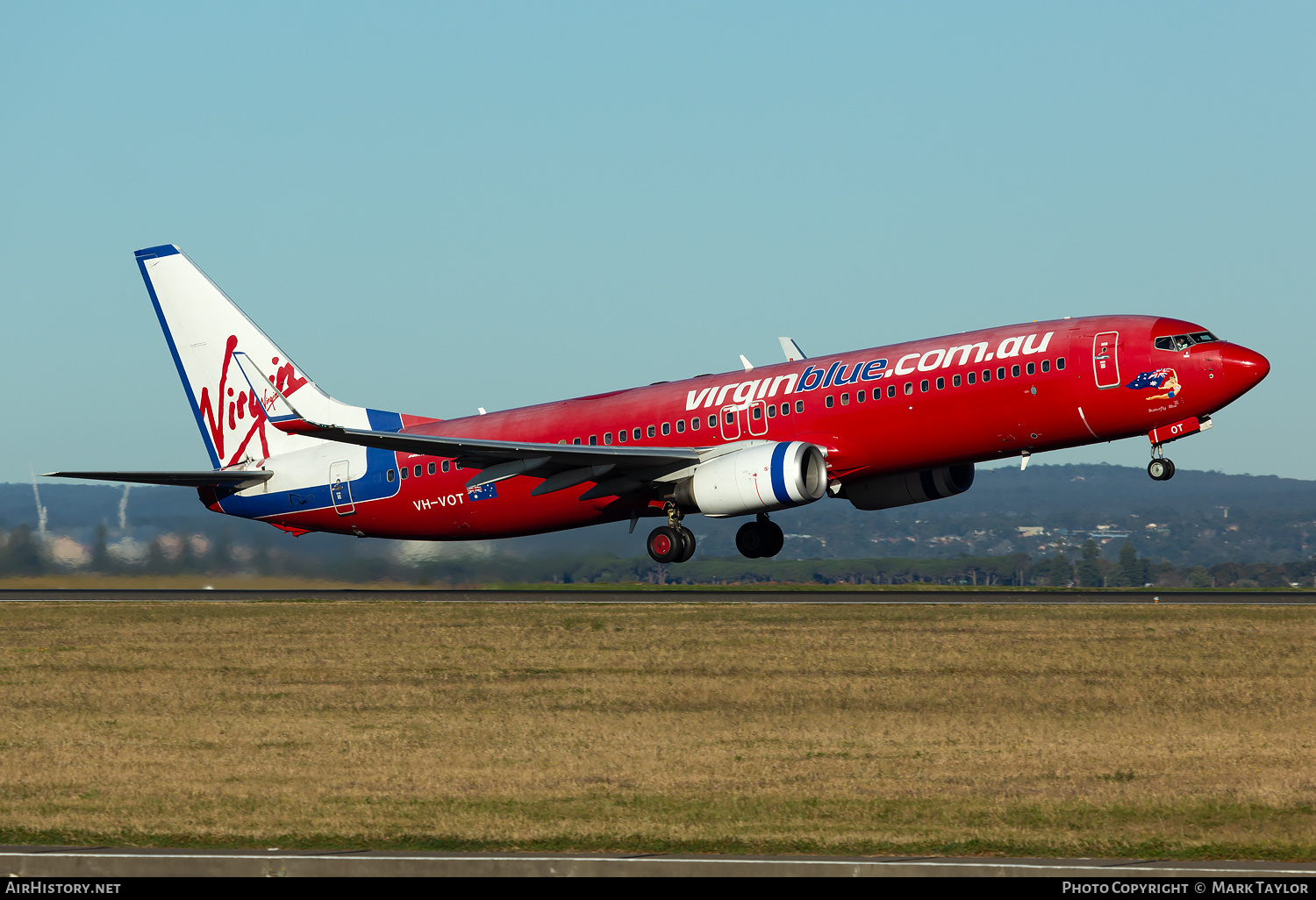 Aircraft Photo of VH-VOT | Boeing 737-8FE | Virgin Blue Airlines | AirHistory.net #731875