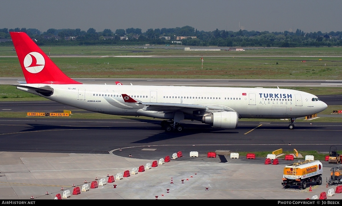 Aircraft Photo of TC-JNG | Airbus A330-203 | Turkish Airlines | AirHistory.net #731877
