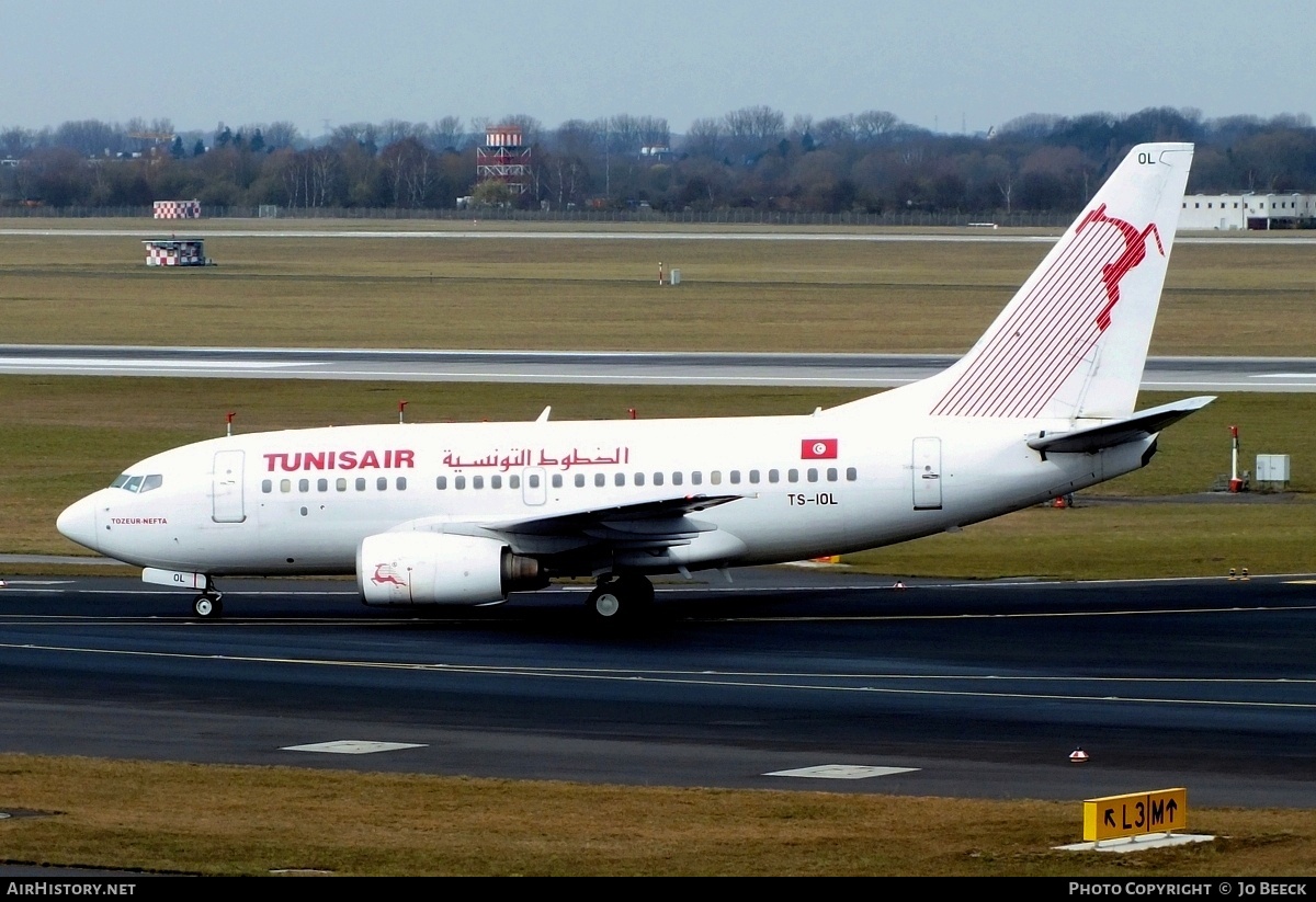 Aircraft Photo of TS-IOL | Boeing 737-6H3 | Tunisair | AirHistory.net #731879