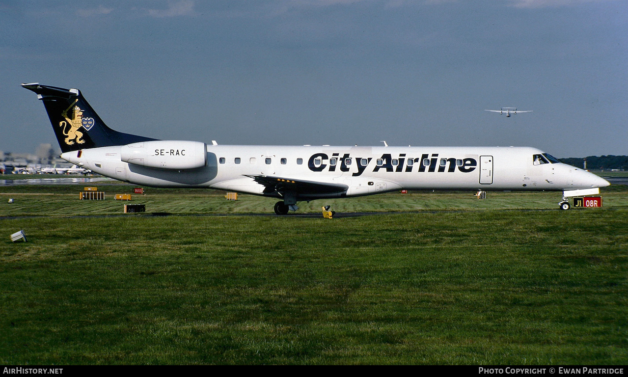 Aircraft Photo of SE-RAC | Embraer ERJ-145LR (EMB-145LR) | City Airline | AirHistory.net #731904