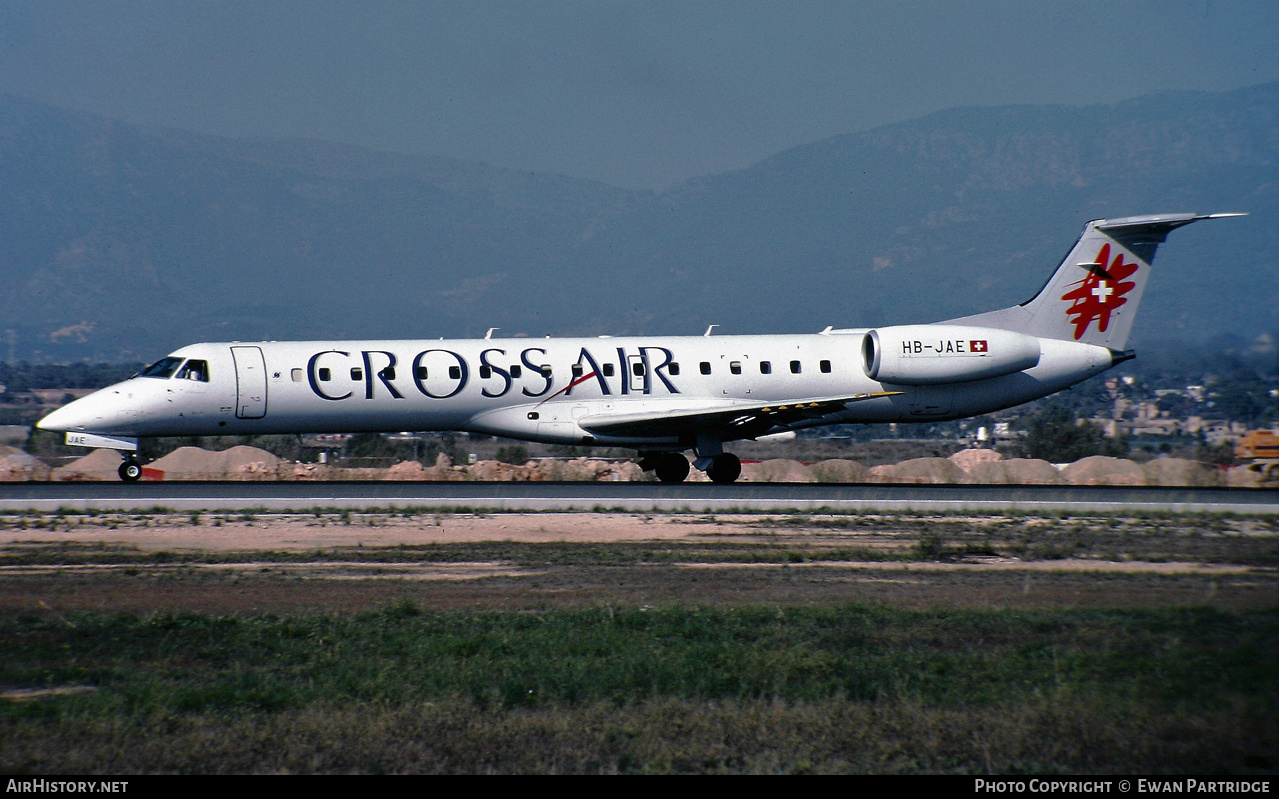 Aircraft Photo of HB-JAE | Embraer ERJ-145LU (EMB-145LU) | Crossair | AirHistory.net #731905