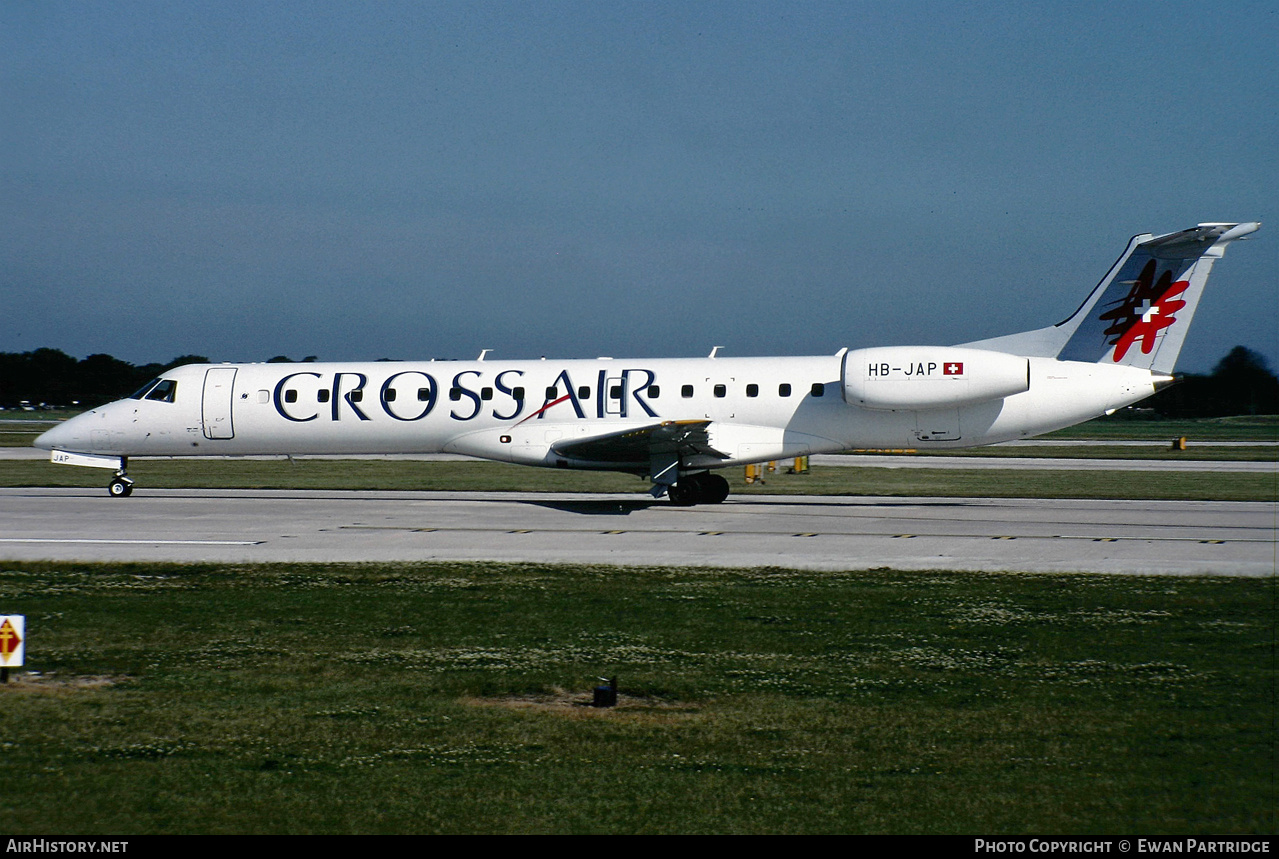 Aircraft Photo of HB-JAP | Embraer ERJ-145LU (EMB-145LU) | Crossair | AirHistory.net #731907