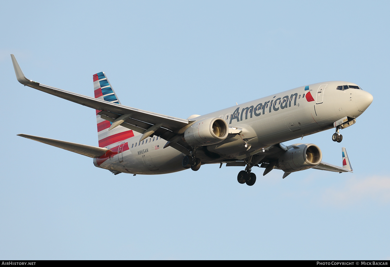 Aircraft Photo of N965AN | Boeing 737-823 | American Airlines | AirHistory.net #731913