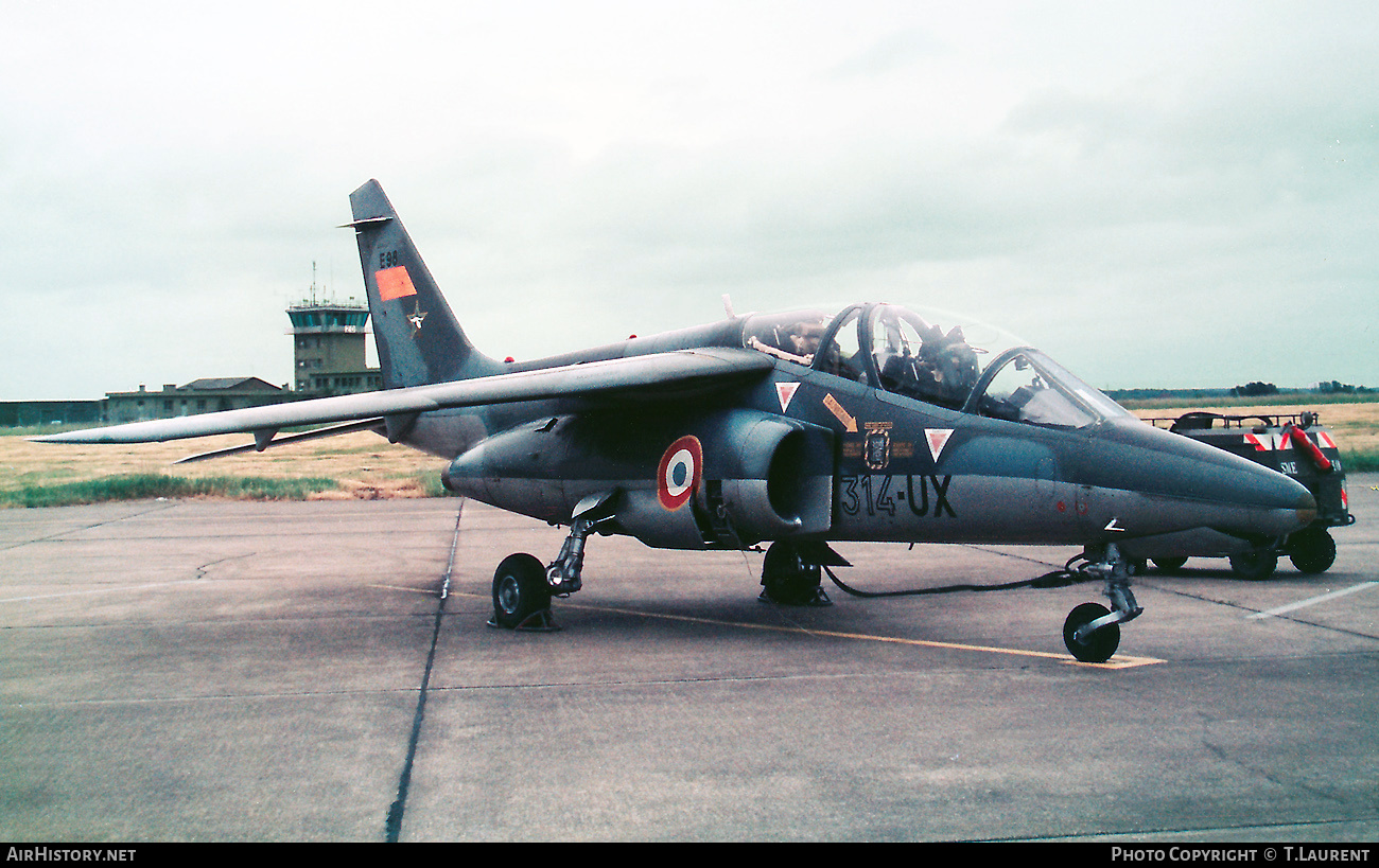 Aircraft Photo of E98 | Dassault-Dornier Alpha Jet E | France - Air Force | AirHistory.net #731919