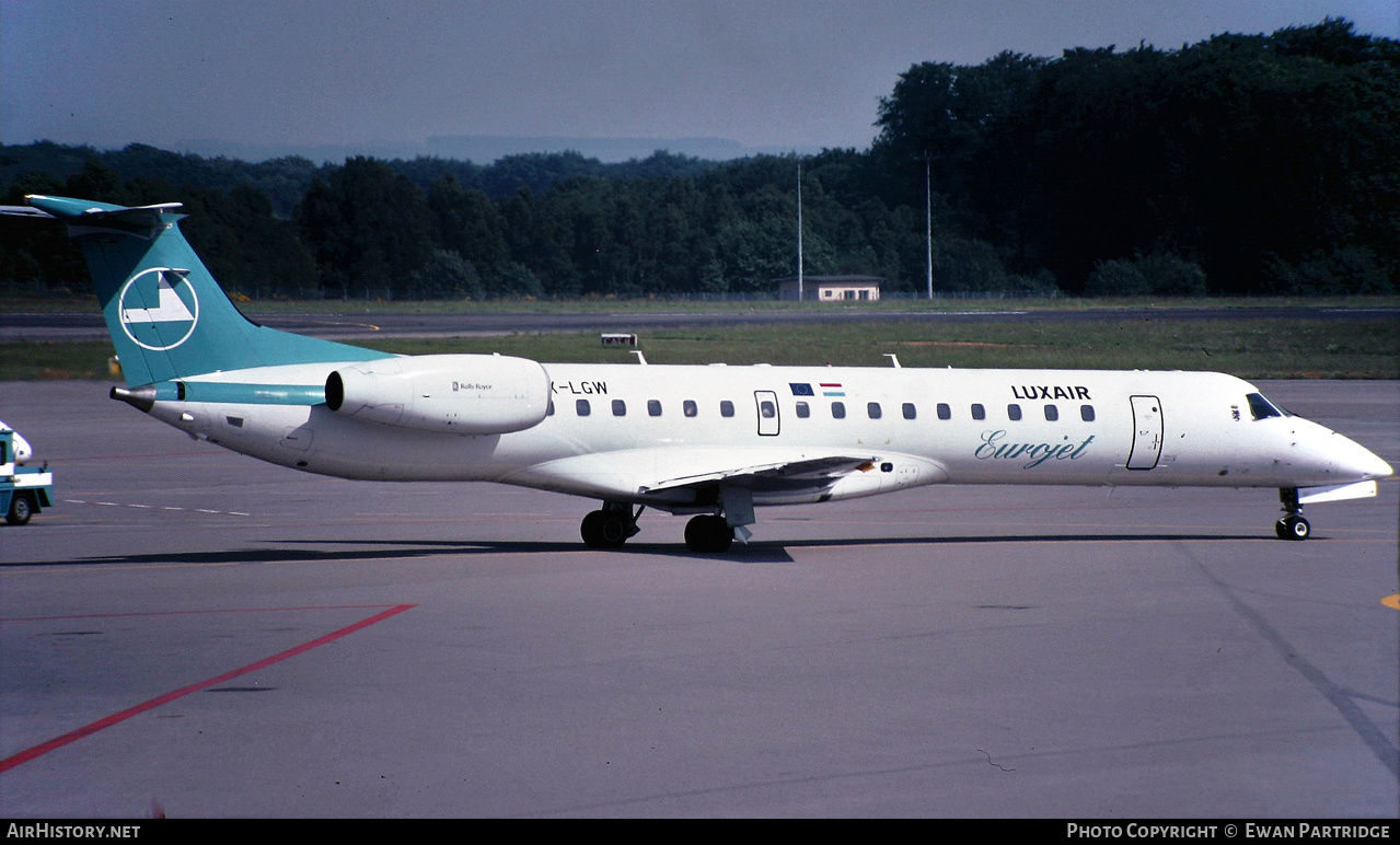 Aircraft Photo of LX-LGW | Embraer ERJ-145LU (EMB-145LU) | Luxair | AirHistory.net #731928