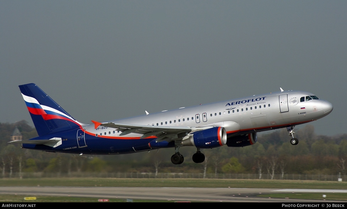 Aircraft Photo of VP-BZO | Airbus A320-214 | Aeroflot - Russian Airlines | AirHistory.net #731949