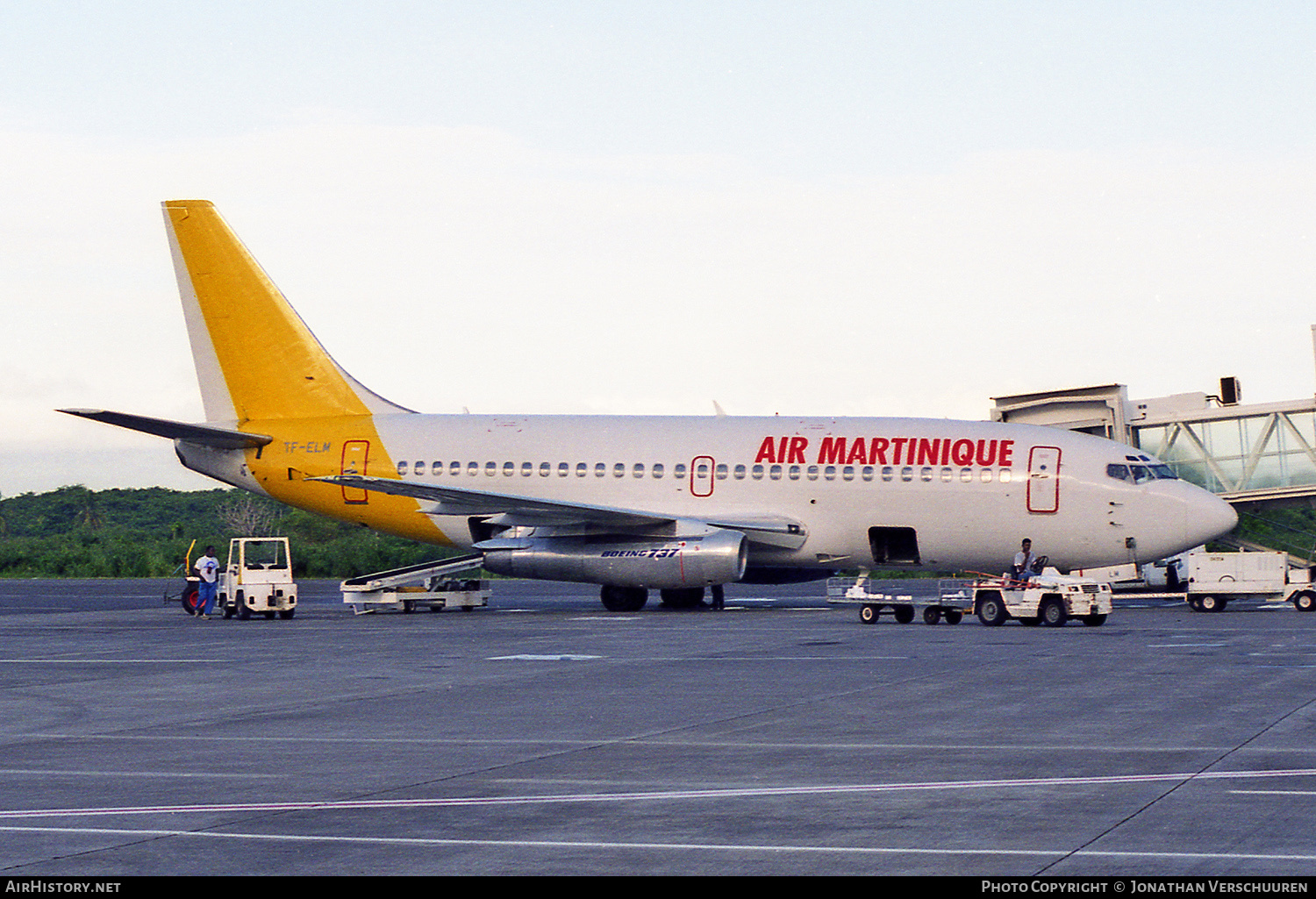 Aircraft Photo of TF-ELM | Boeing 737-2M8/Adv | Air Martinique | AirHistory.net #731970