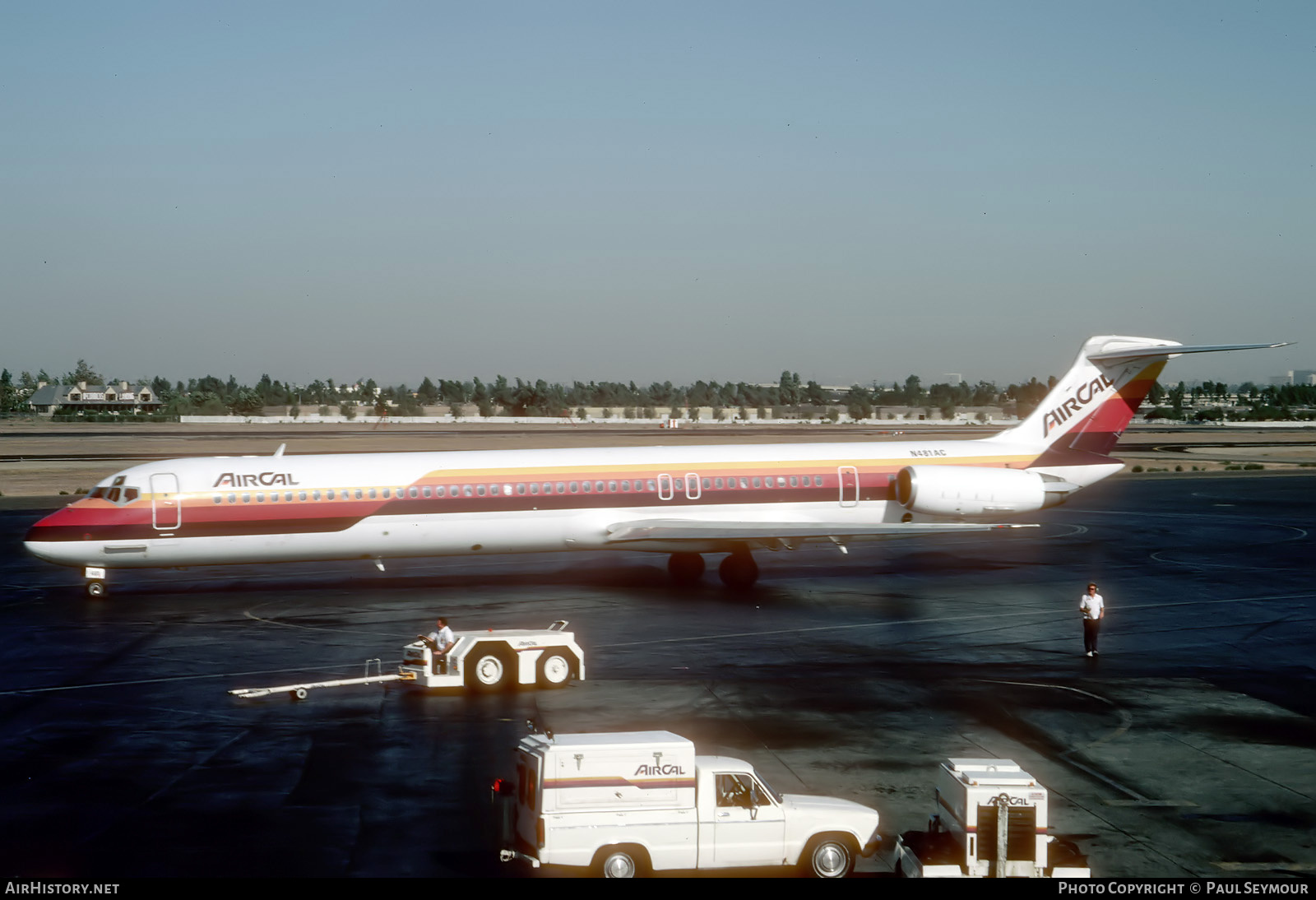 Aircraft Photo of N481AC | McDonnell Douglas MD-82 (DC-9-82) | AirCal | AirHistory.net #731973