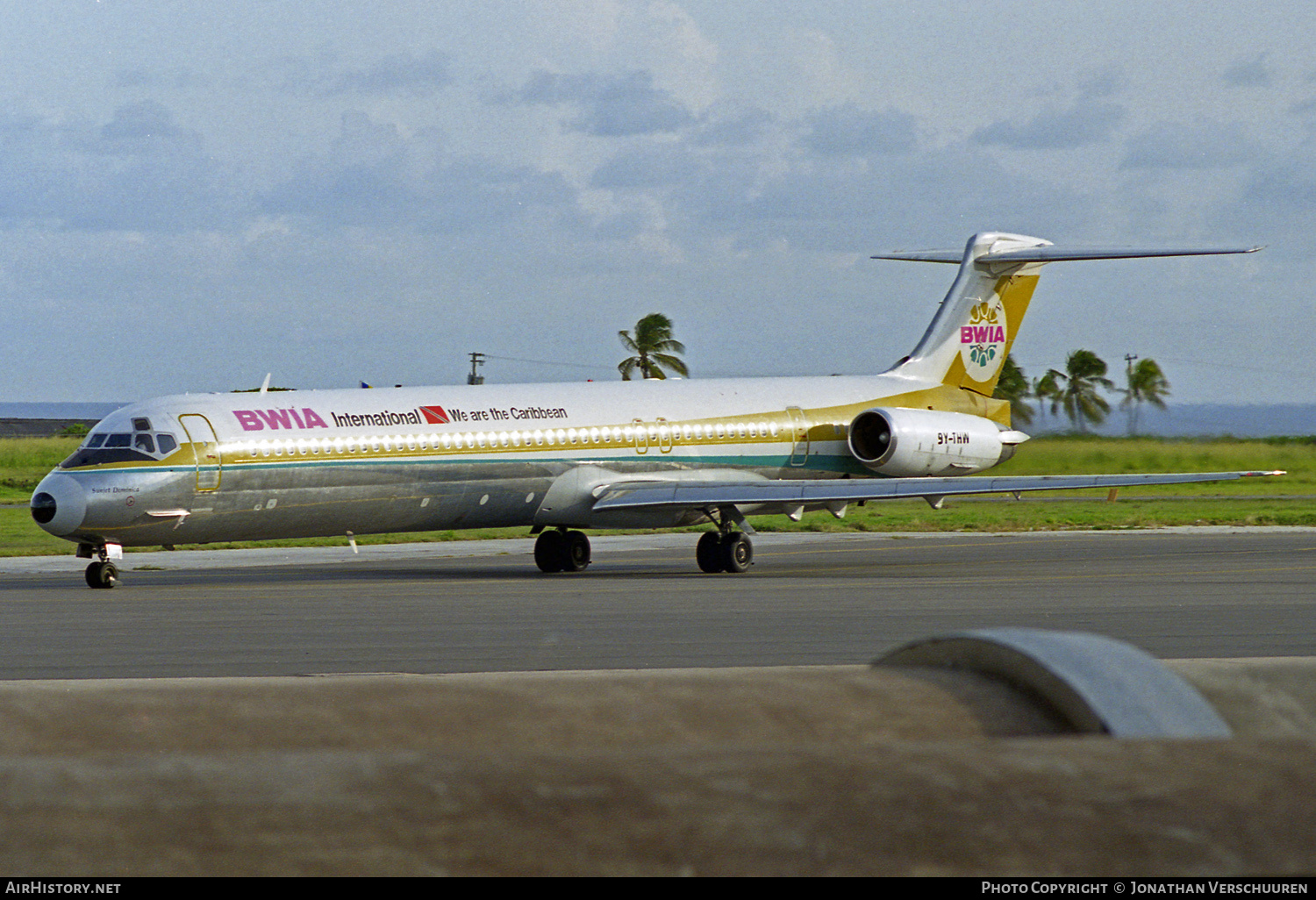 Aircraft Photo of 9Y-THW | McDonnell Douglas MD-83 (DC-9-83) | BWIA International | AirHistory.net #731977
