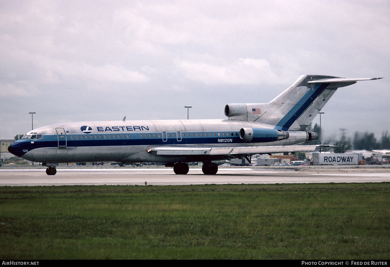 Aircraft Photo of N8120N | Boeing 727-25 | Eastern Air Lines | AirHistory.net #732004