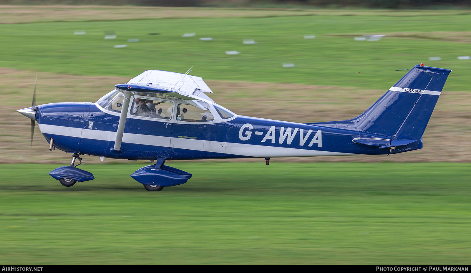 Aircraft Photo of G-AWVA | Reims F172H Skyhawk | AirHistory.net #732006