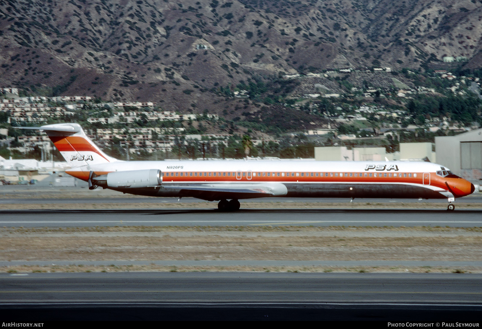 Aircraft Photo of N926PS | McDonnell Douglas MD-81 (DC-9-81) | PSA - Pacific Southwest Airlines | AirHistory.net #732018