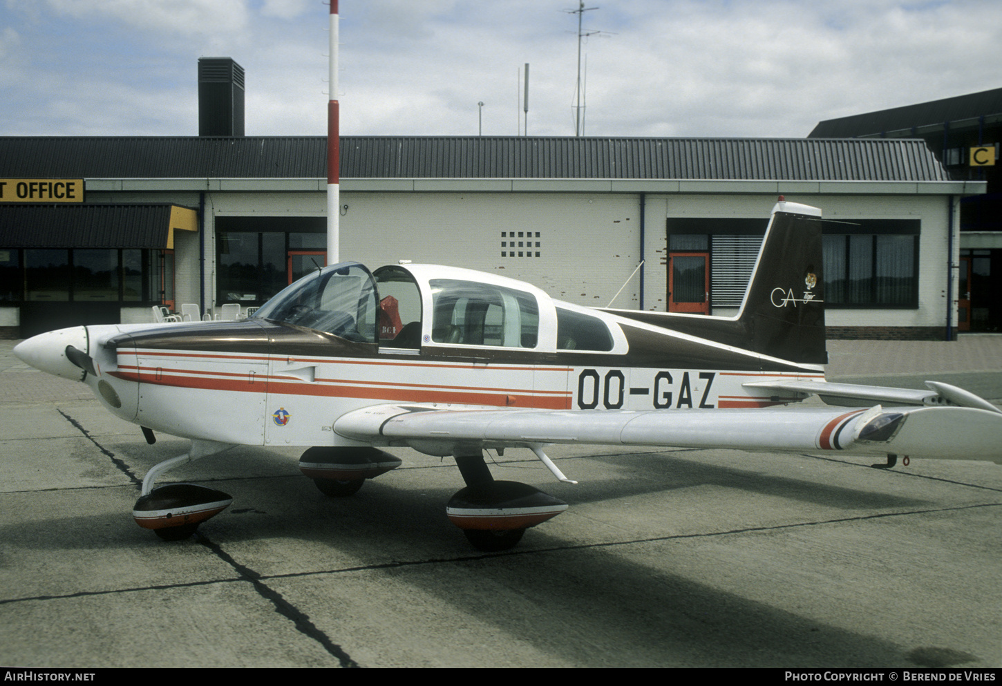 Aircraft Photo of OO-GAZ | American AA-5B Tiger | AirHistory.net #732021