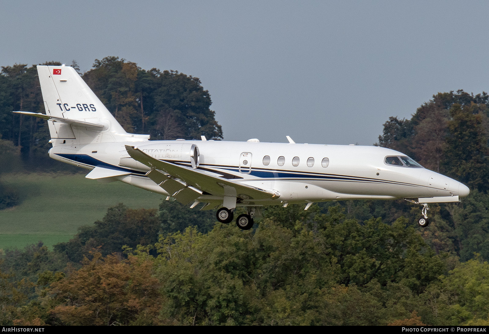 Aircraft Photo of TC-GRS | Cessna 680A Citation Latitude | AirHistory.net #732036