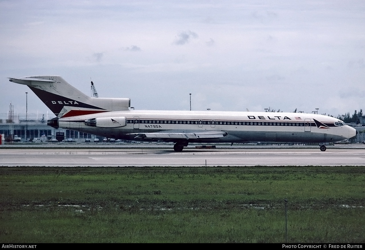 Aircraft Photo of N479DA | Boeing 727-232/Adv | Delta Air Lines | AirHistory.net #732037
