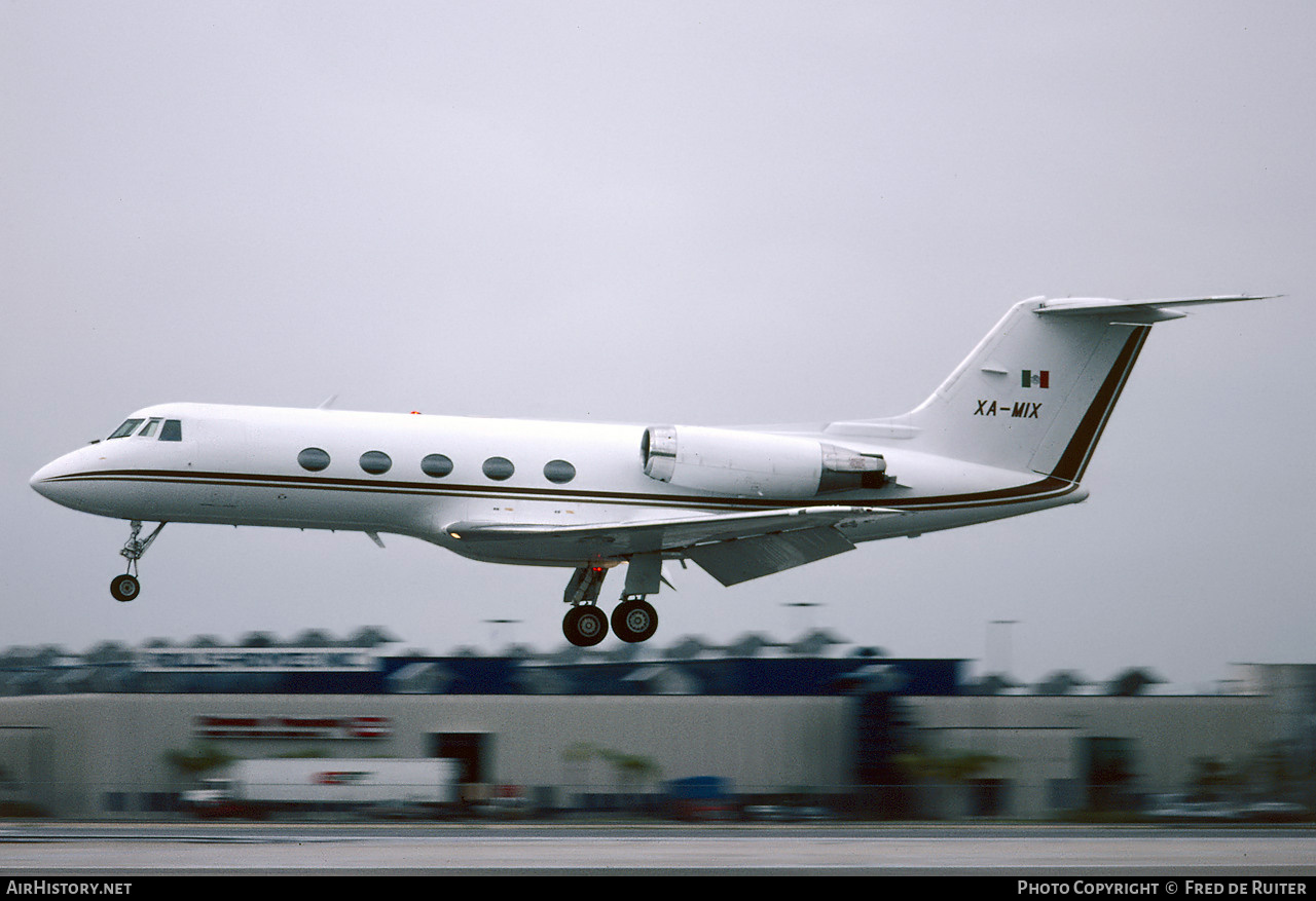 Aircraft Photo of XA-MIX | Grumman G-1159 Gulfstream II | AirHistory.net #732055
