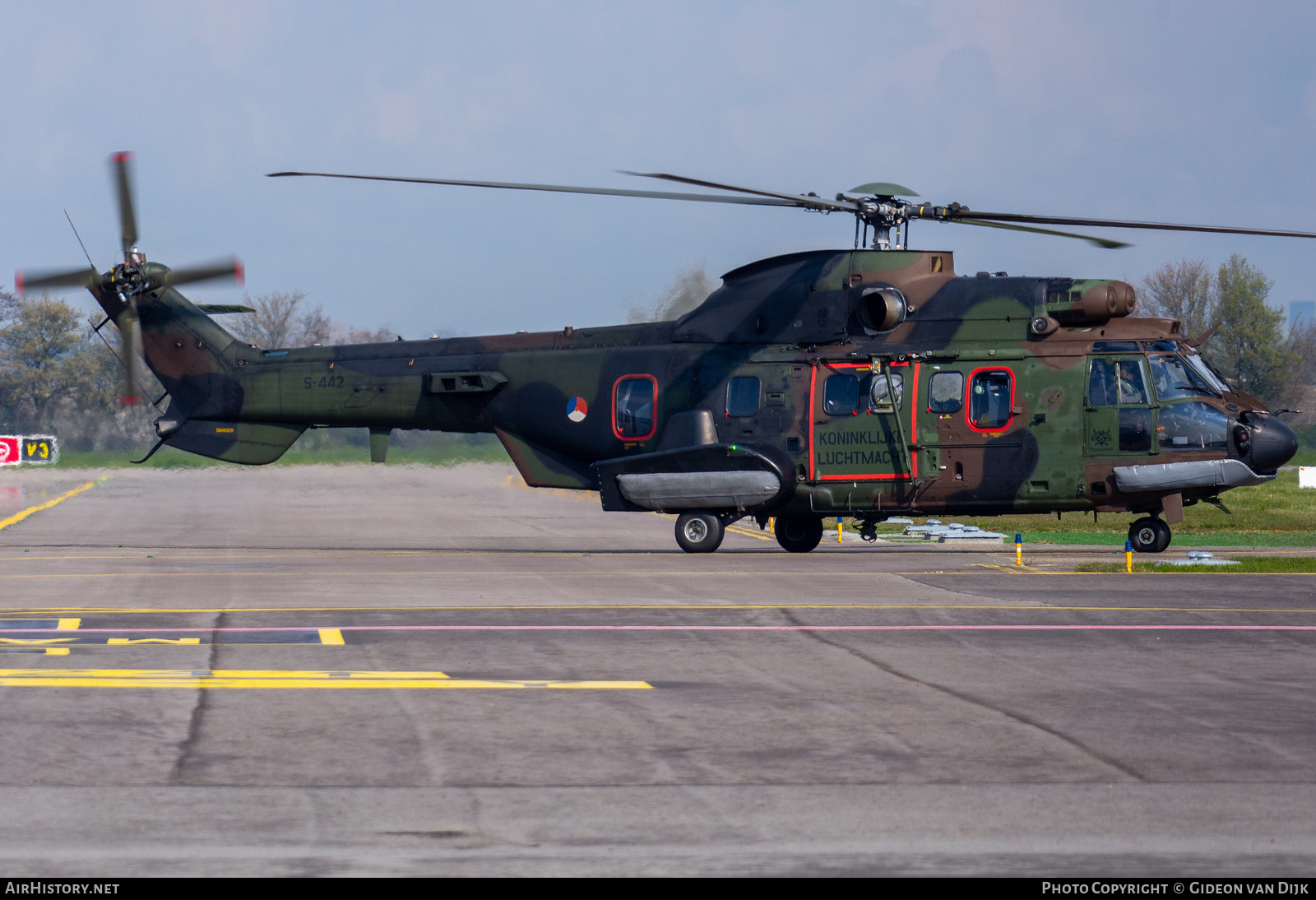 Aircraft Photo of S-442 | Eurocopter AS-532U2 Cougar Mk2 | Netherlands - Air Force | AirHistory.net #732063