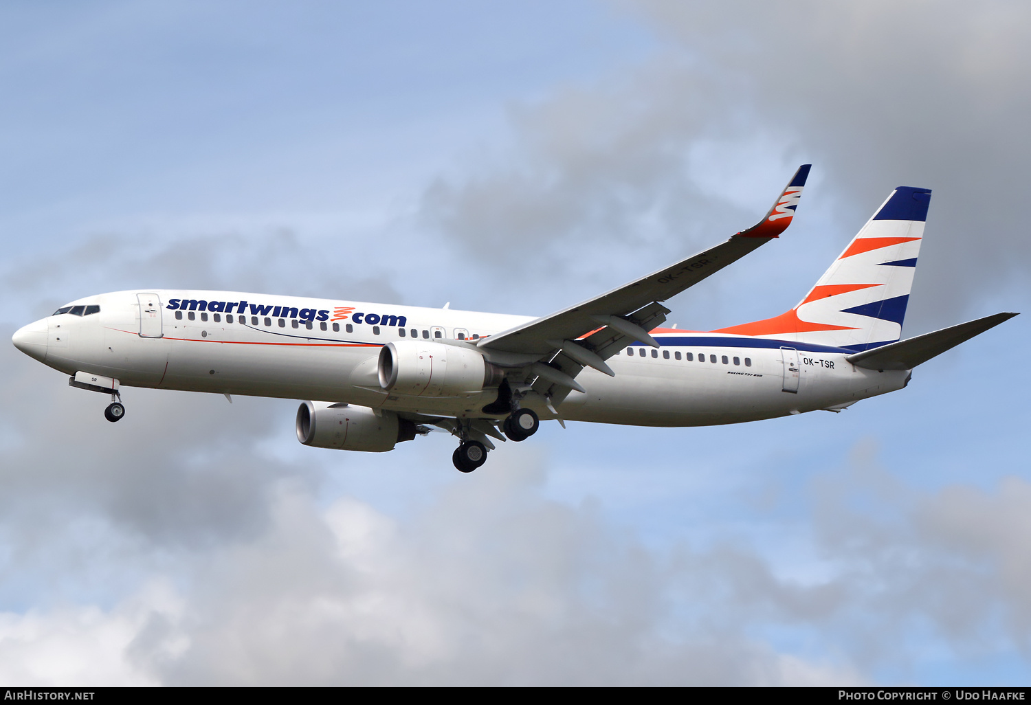 Aircraft Photo of OK-TSR | Boeing 737-82R | Smartwings | AirHistory.net #732073