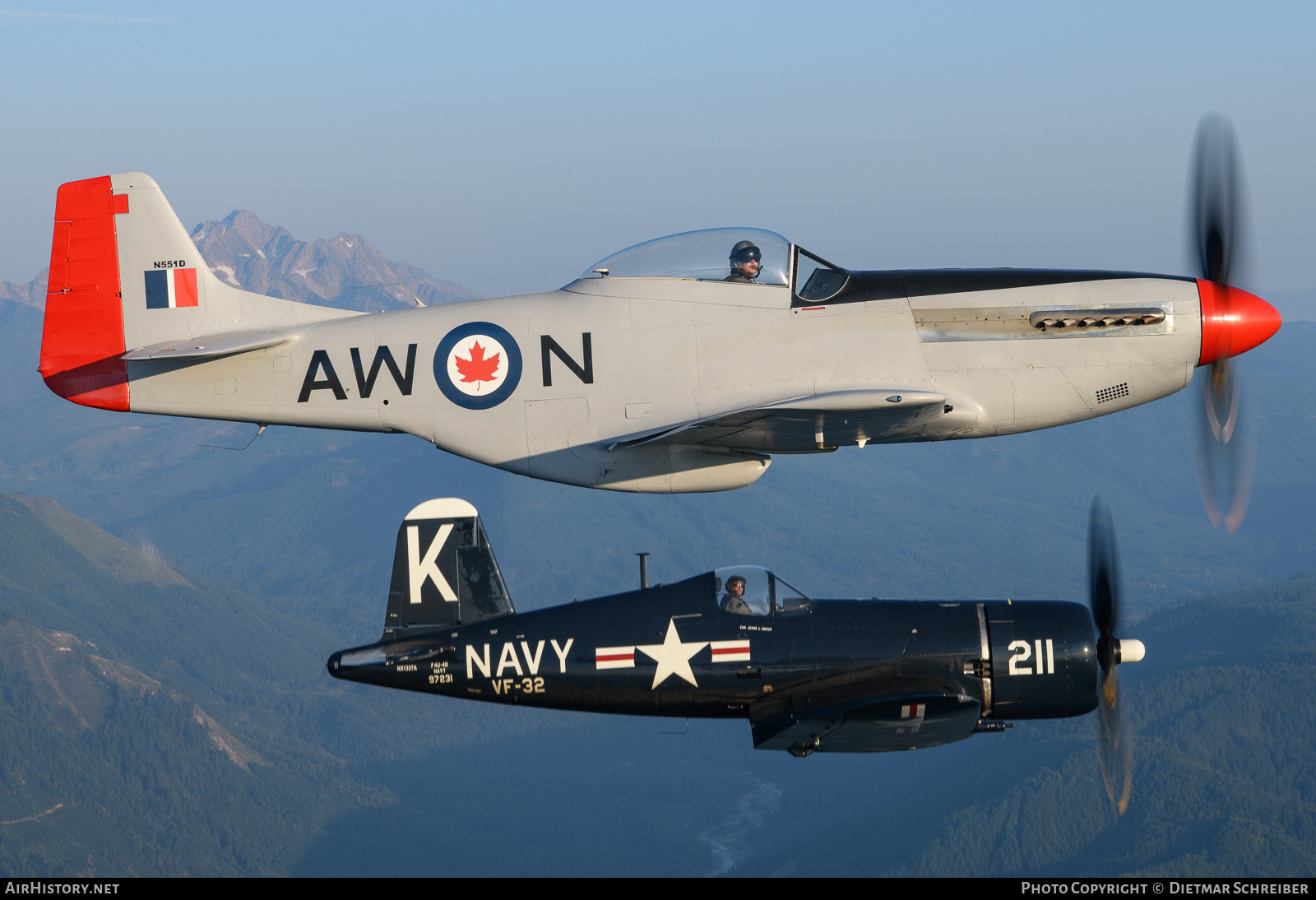 Aircraft Photo of N551D | North American P-51D Mustang | Canada - Air Force | AirHistory.net #732075