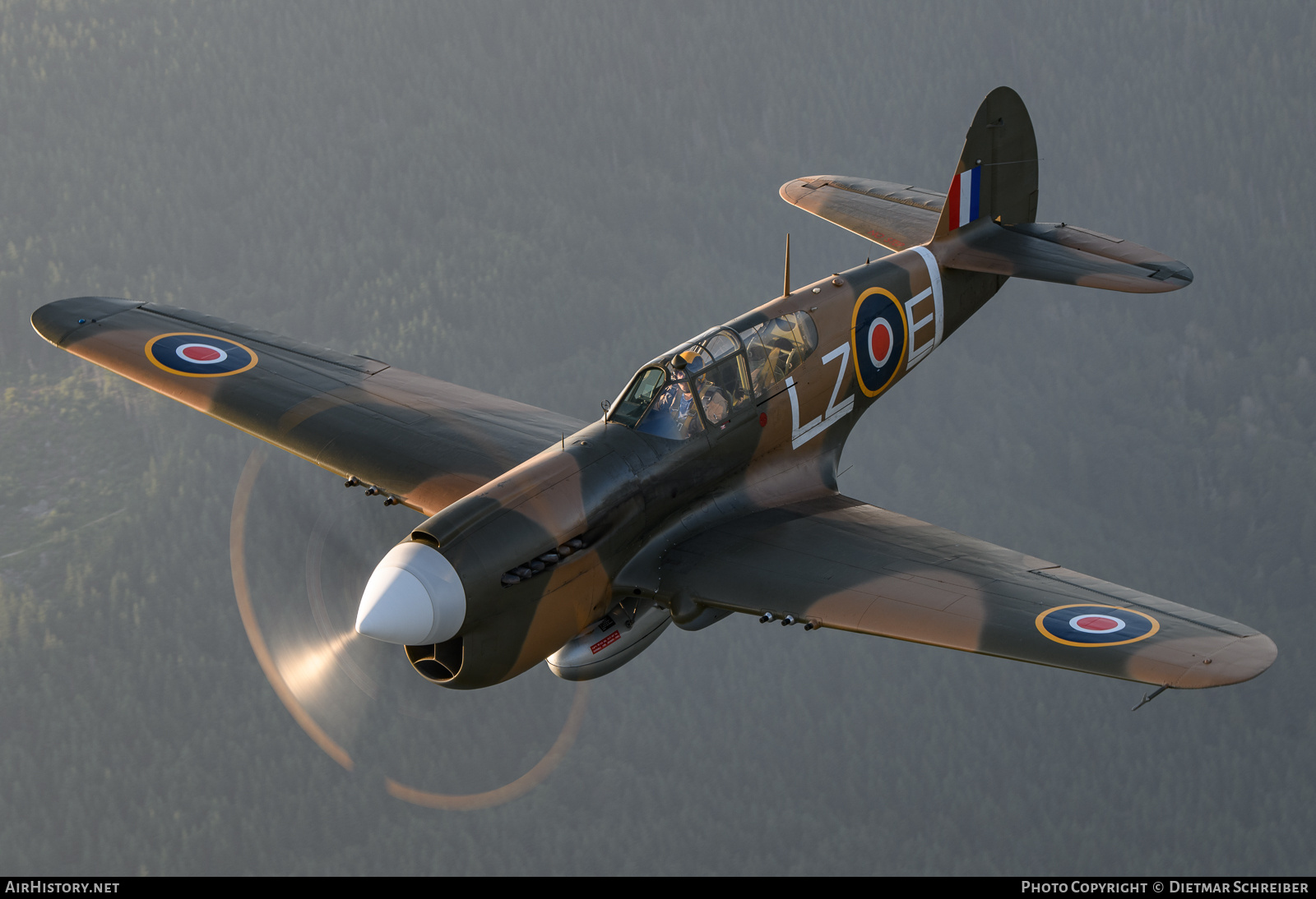 Aircraft Photo of N940AK / NX940AK | Curtiss P-40E Warhawk | UK - Air Force | AirHistory.net #732088
