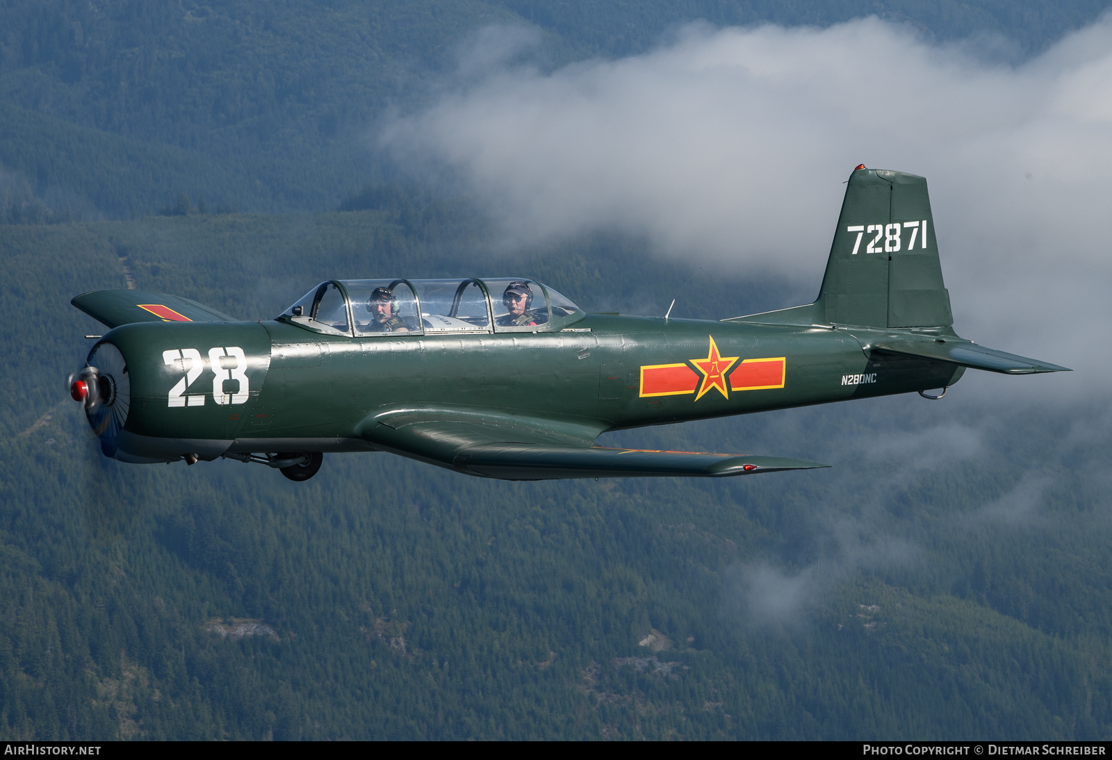 Aircraft Photo of N280NC | Nanchang CJ-6A | China - Air Force | AirHistory.net #732090