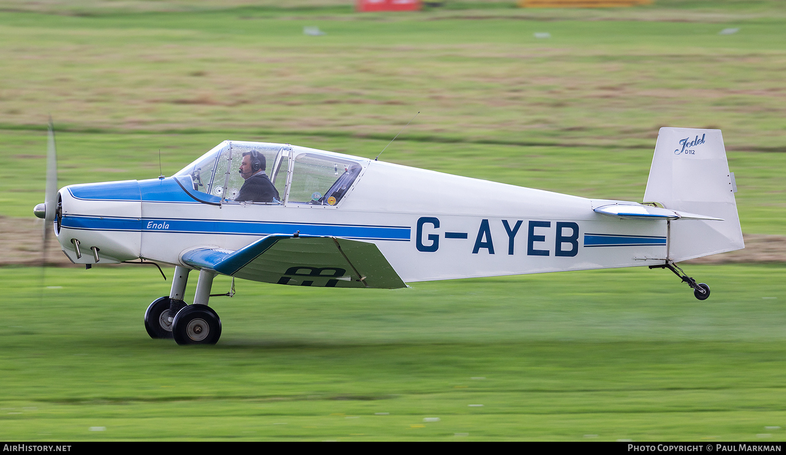 Aircraft Photo of G-AYEB | Jodel D-112 | AirHistory.net #732092