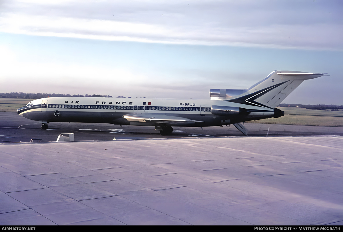 Aircraft Photo of F-BPJO | Boeing 727-228 | Air France | AirHistory.net #732102